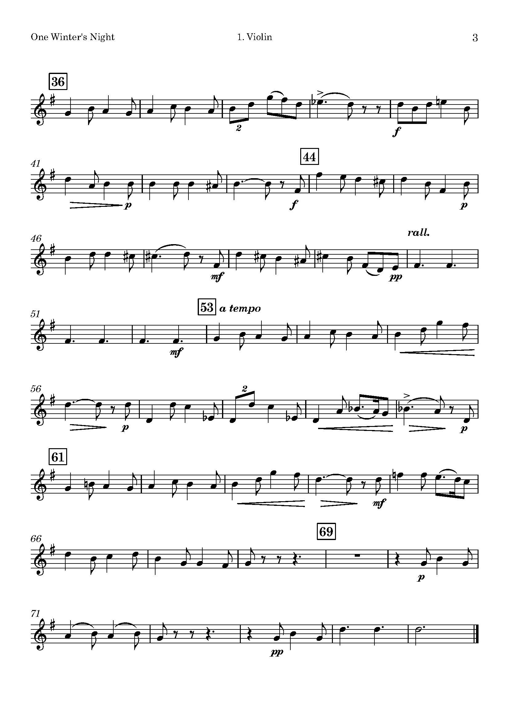 Herbert WAREING | One Winter's Night | String Quartet Herbert WAREING | One Winter's Night | String Quartet - Image 4