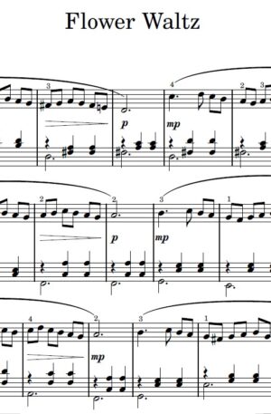 Flower Waltz – Piano Solo