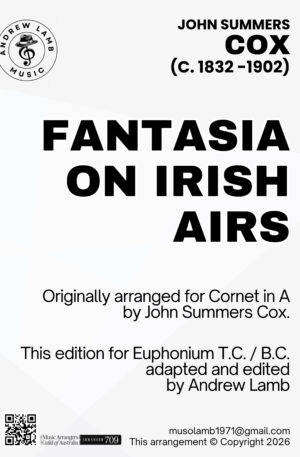 John Summers Cox | Fantasia on Irish Airs | Euphonium Solo