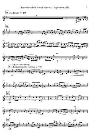 John Summers Cox | Fantasia on Irish Airs | Euphonium Solo