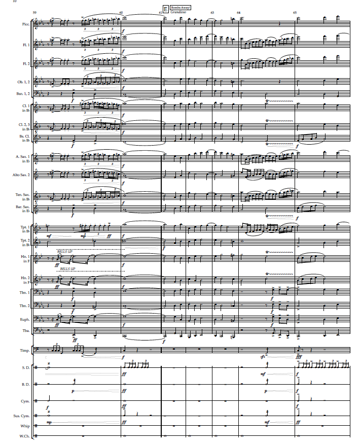 THE FLYING FORTRESS, for Concert Band THE FLYING FORTRESS, for Concert Band - Image 4
