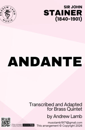 John Stainer | Andante | Brass Quintet