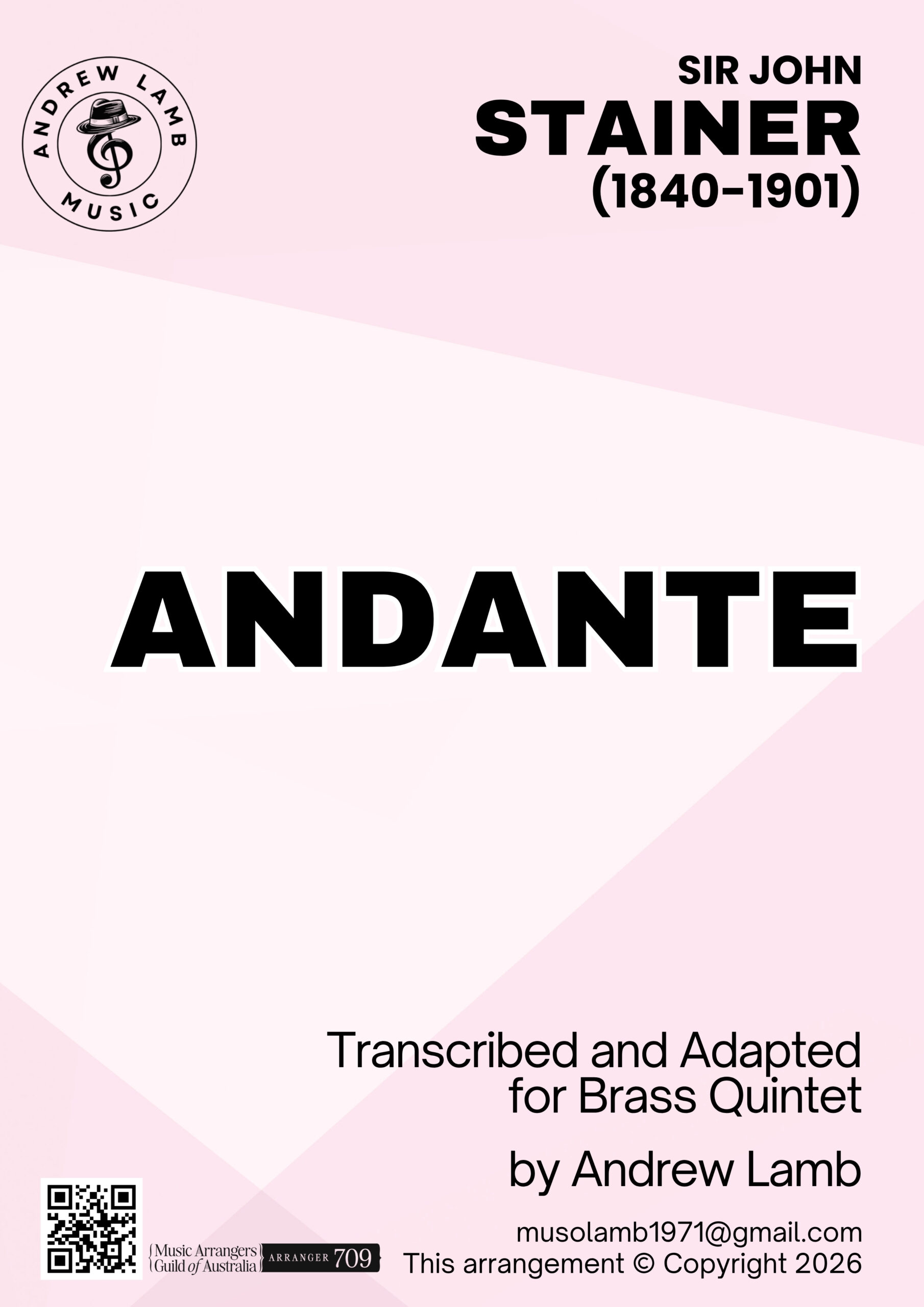 John Stainer | Andante | Brass Quintet John Stainer | Andante | Brass Quintet