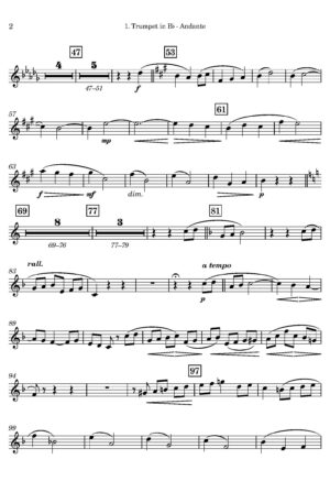 John Stainer | Andante | Brass Quintet