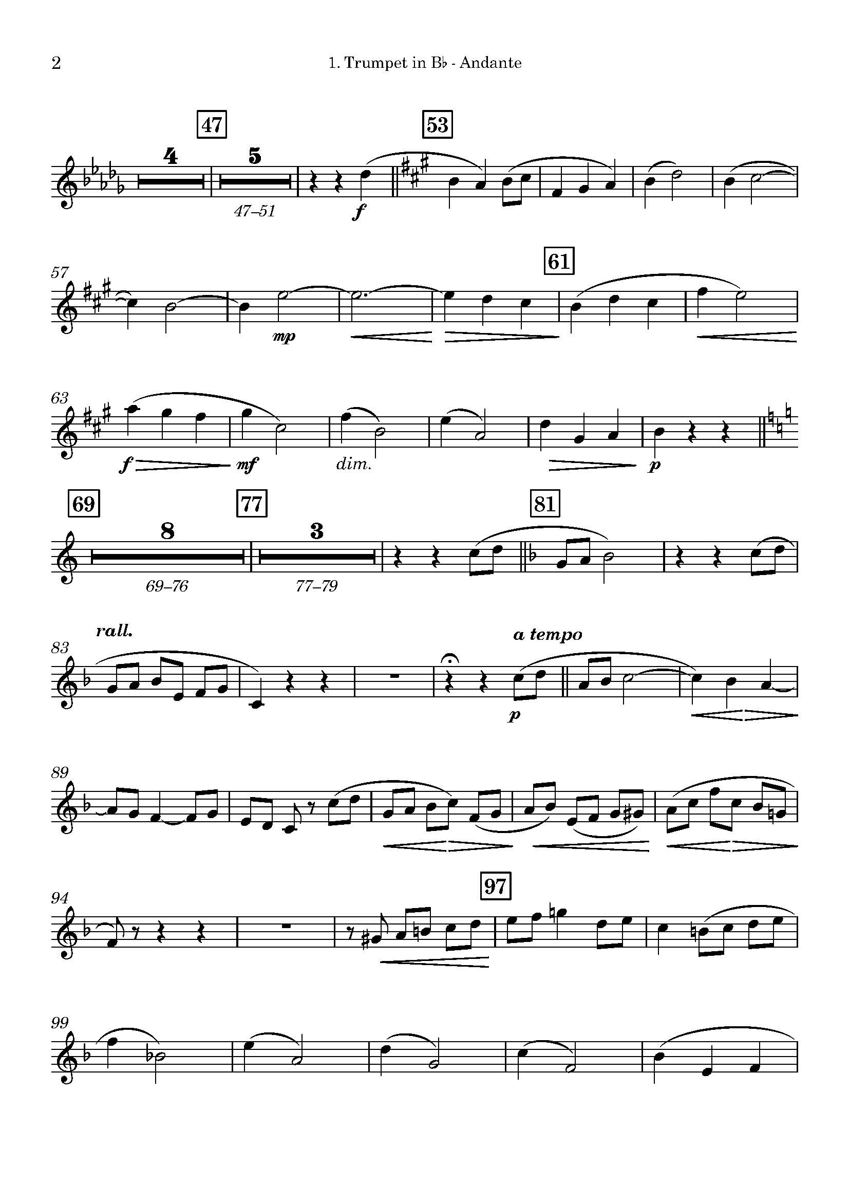 John Stainer | Andante | Brass Quintet John Stainer | Andante | Brass Quintet - Image 3