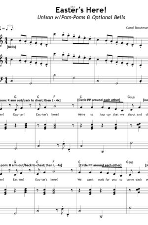 Easter’s Here! Instant Concert Series (12 Fun, Exciting Songs for Elementary Students)