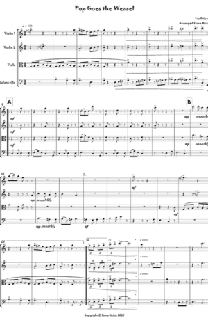 Songs for Little Ones – for String Quartet