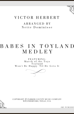 Home Babes in Toyland Medley – for concert band