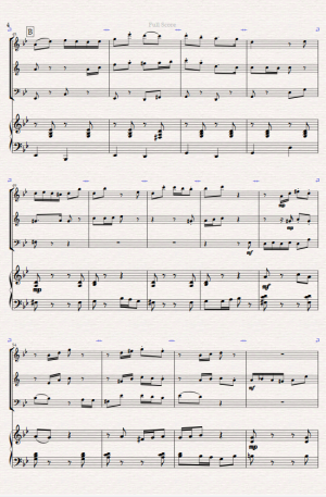 Behind The Mask. For Wind Trio and Piano (Flute, Clarinet Bassoon).